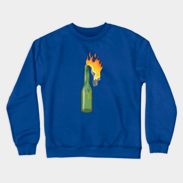 Cocktail Crewneck Sweatshirt by 752 Designs